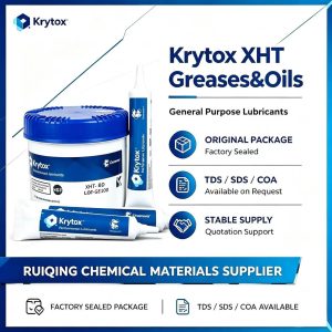 Krytox XHT-AC Grease extreme high-temperature PFPE lubricant pail from Chemours