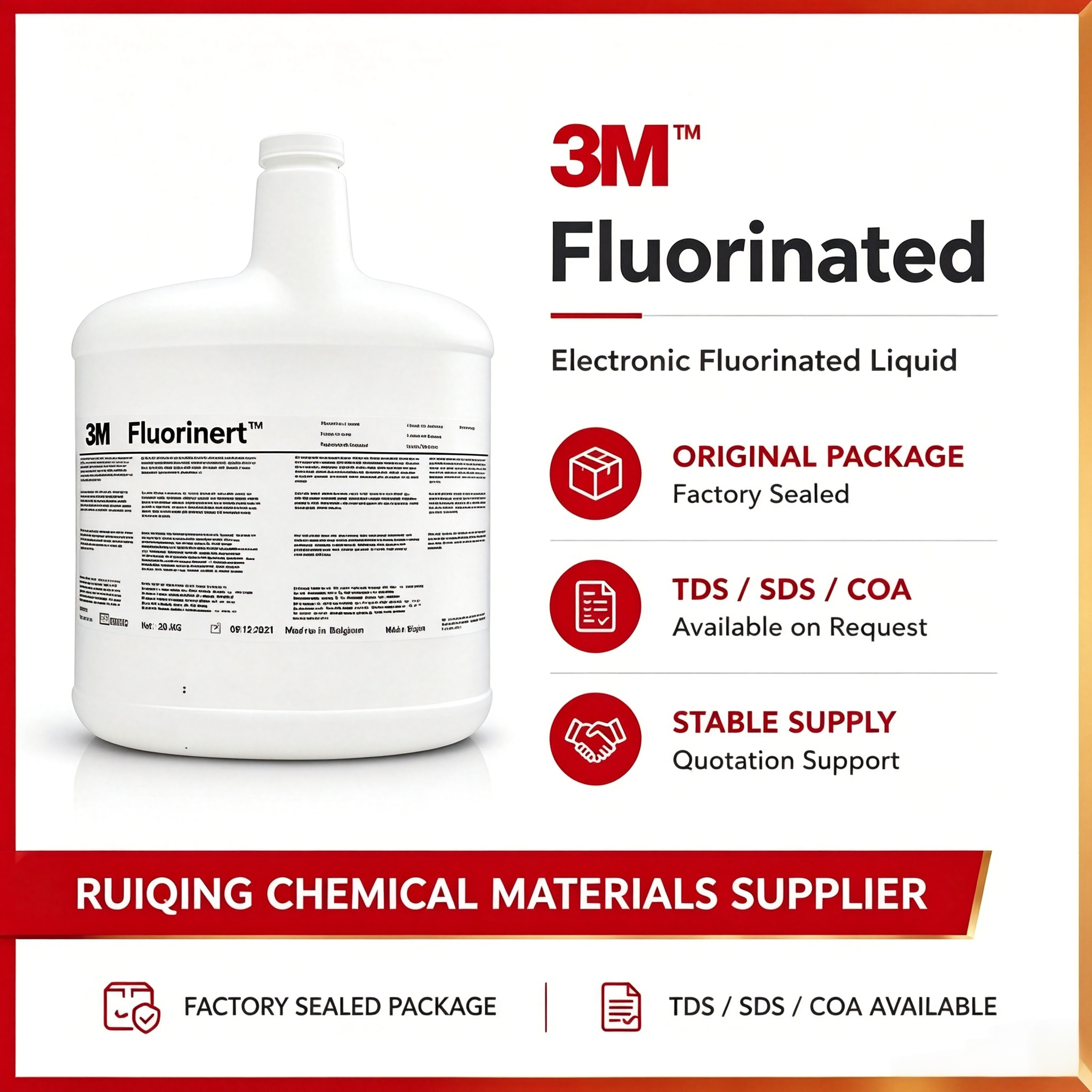 3M Fluorinert FC-84 Electronic Liquid Low Boiling Testing Fluid